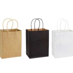 Bolsas de papel Kraft 15x20x10